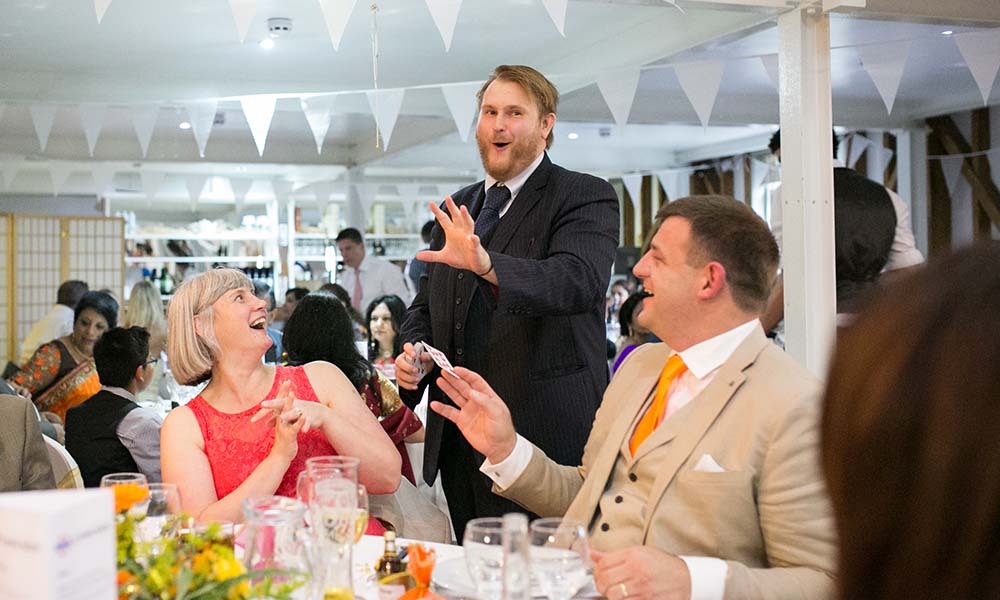 Wedding Entertainment with the Thrill of Pickpocket Magicians